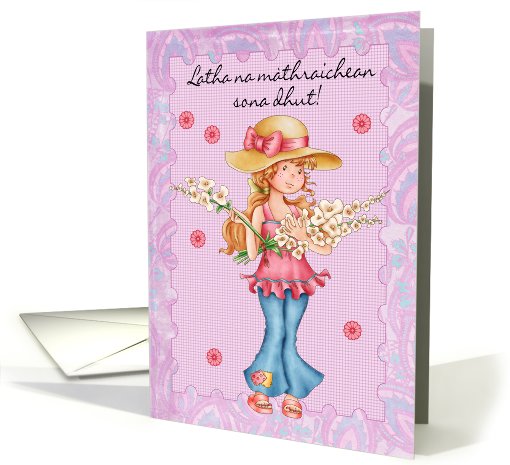 Scottish Gaelic Mother's Day Card, Love You Bunches! card (796975)