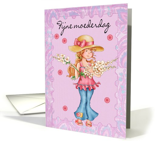 Dutch Mother's Day Card, Love You Bunches! card (796987)