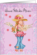 French Mother’s Day Card, Bonne Fete Des Meres card