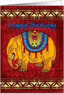 Elephant Birthday Card - Elephant card