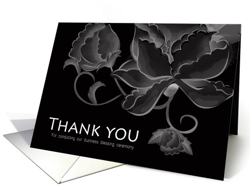 Thank you business blessing card (821314)