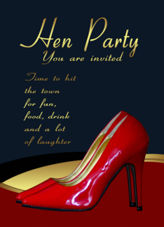 Hen Party Invitation...