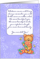 Cancer Patient Encouragement Card