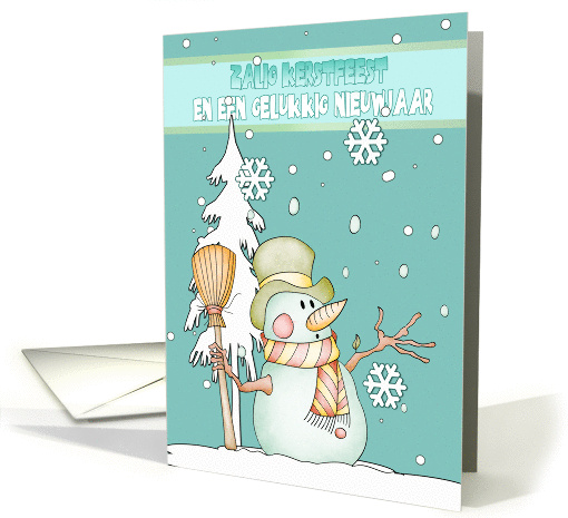 flemish christmas card - zalig kerstfeest en een gelukkig... (833259)