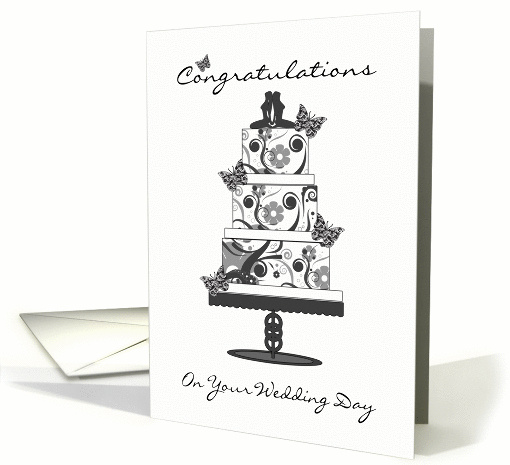 lesbian congratulations Greeting Card with wedding cake card (835248)