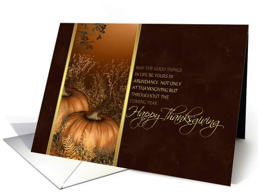 thanksgiving card with pumpkins moder design card (852730)