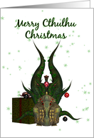 Cthulhu Christmas Card - Cthulhu card