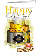 Grandma’s Pinch And A Dash Birthday Cake card