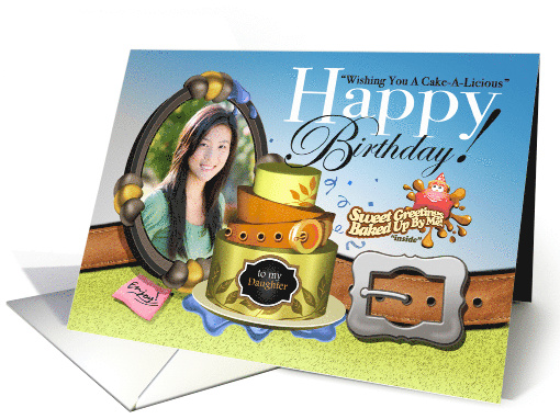 Natural Beauty Birthday Cake card (1342582)
