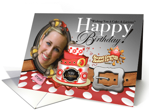 Classic Beauty Birthday Cake card (1342620)