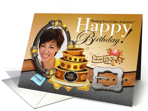 Uniquely Layered Birthday Cake card (1342632)
