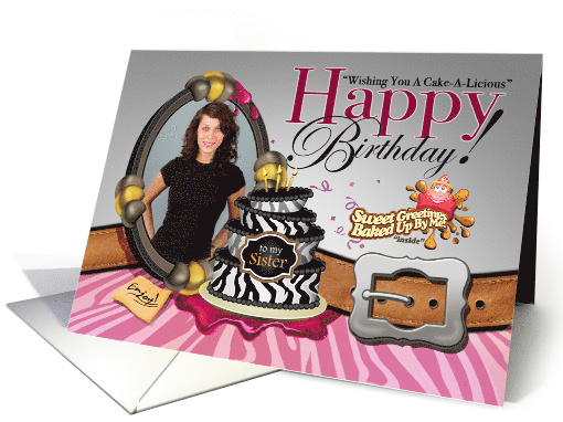 Oh So Bold Birthday Cake card (1342674)