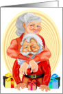 Santa’s On The Naughty List card