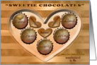 Sweetie Chocolates card