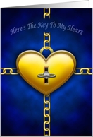 The Key To My Heart card
