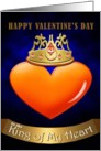 King of My Heart card