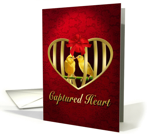 Captured Heart card (364377)
