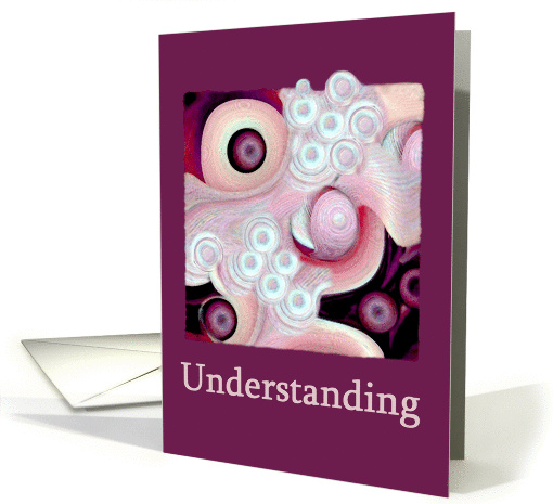 UNDERSTANDING - Encouragement card (315240)