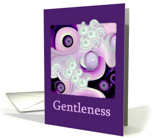 Gentleness - Encouragement card (315262)