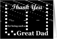 WEDDING Thank You - Dad card