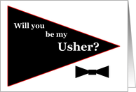 Usher Wedding Invitation card