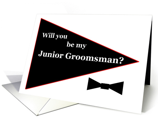 Junior Groomsman Invitation card (376816)