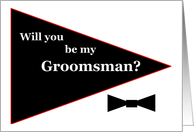 Groomsman Invitation card