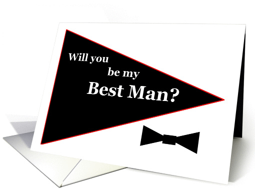 Best Man Invitation card (376821)