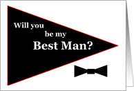 Best Man Invitation card