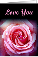 Love You card