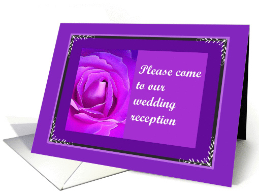 Wedding Reception Invitation card (385458)