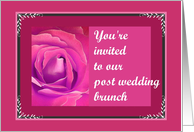 Wedding Brunch Invitation card