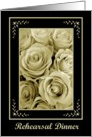 Wedding Rehearsal Dinner Invitation card