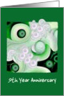 Nine Year Recovery - 12 Step card