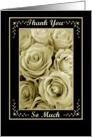 Wedding Thank You - General card