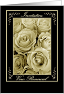 Vow Renewal Ceremony - INVITATION card