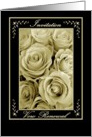 Vow Renewal Ceremony - INVITATION card