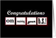 BS Graduate - Congratulations card