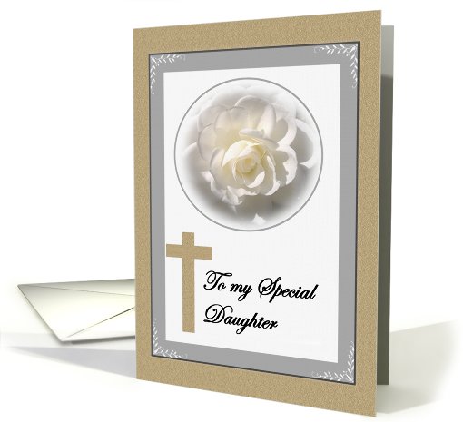 DAUGHTER - Confirmation Congratulations card (402547)