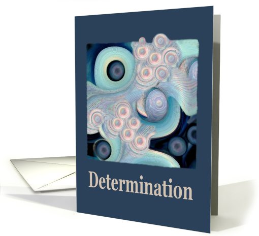 Business Inspirational - DETERMINATION card (409865)