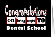 Dental School...