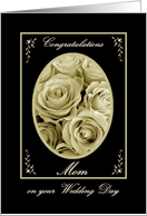 MOTHER - Wedding Congratulations card