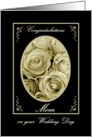 MOTHER - Wedding Congratulations card