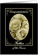 Father of the Groom - Wedding Congratulations card