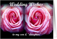 Congratulations - My Son’s Wedding card