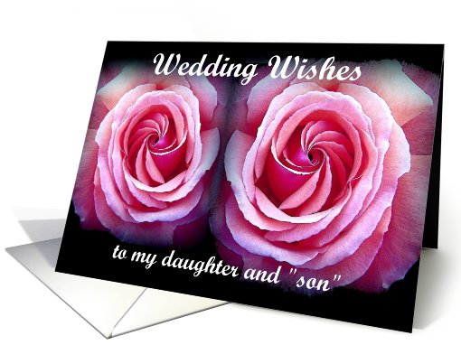 Congratulations - My Daughter's Wedding card (484352)