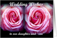 Congratulations - Our Daughter’s Wedding card