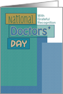 National Doctors’ Day Blue Scrapbook Look Custom card