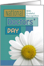 National Doctors’ Day Blue Scrapbook Look with Daisy Custom card
