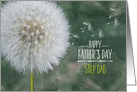 Step Dad Father’s Day Dandelion Wish and Flying Seeds card